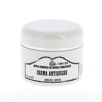Crema Viso Antirughe, per tutti i tipi di pelle. Confezione da 50 ml