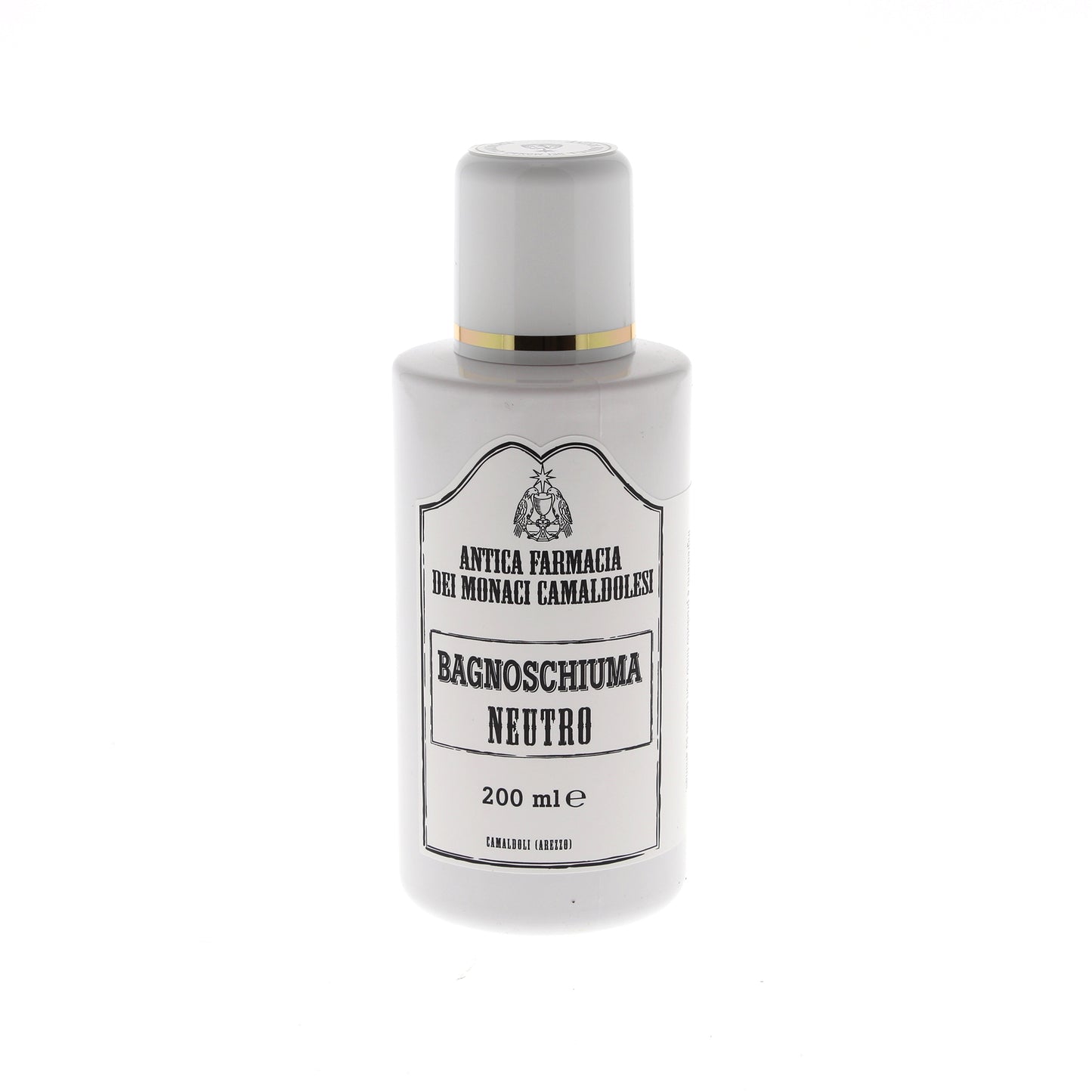 Bagnoschiuma neutro, delicato. Flacone da 200 ml