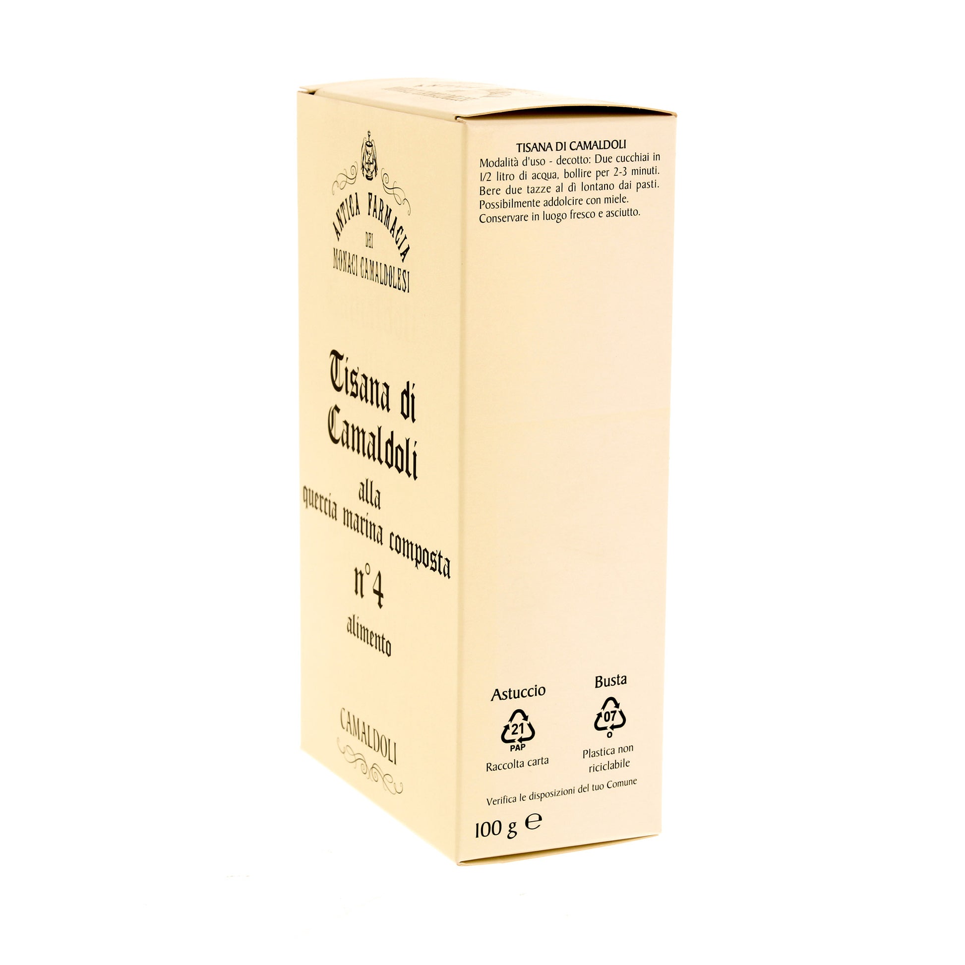 Tisana Quercia marina Composta 100 g. Miscela purificante