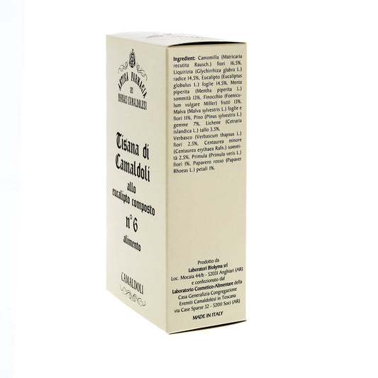 Tisana Eucalipto Composto 100 gr. Miscela balsamica