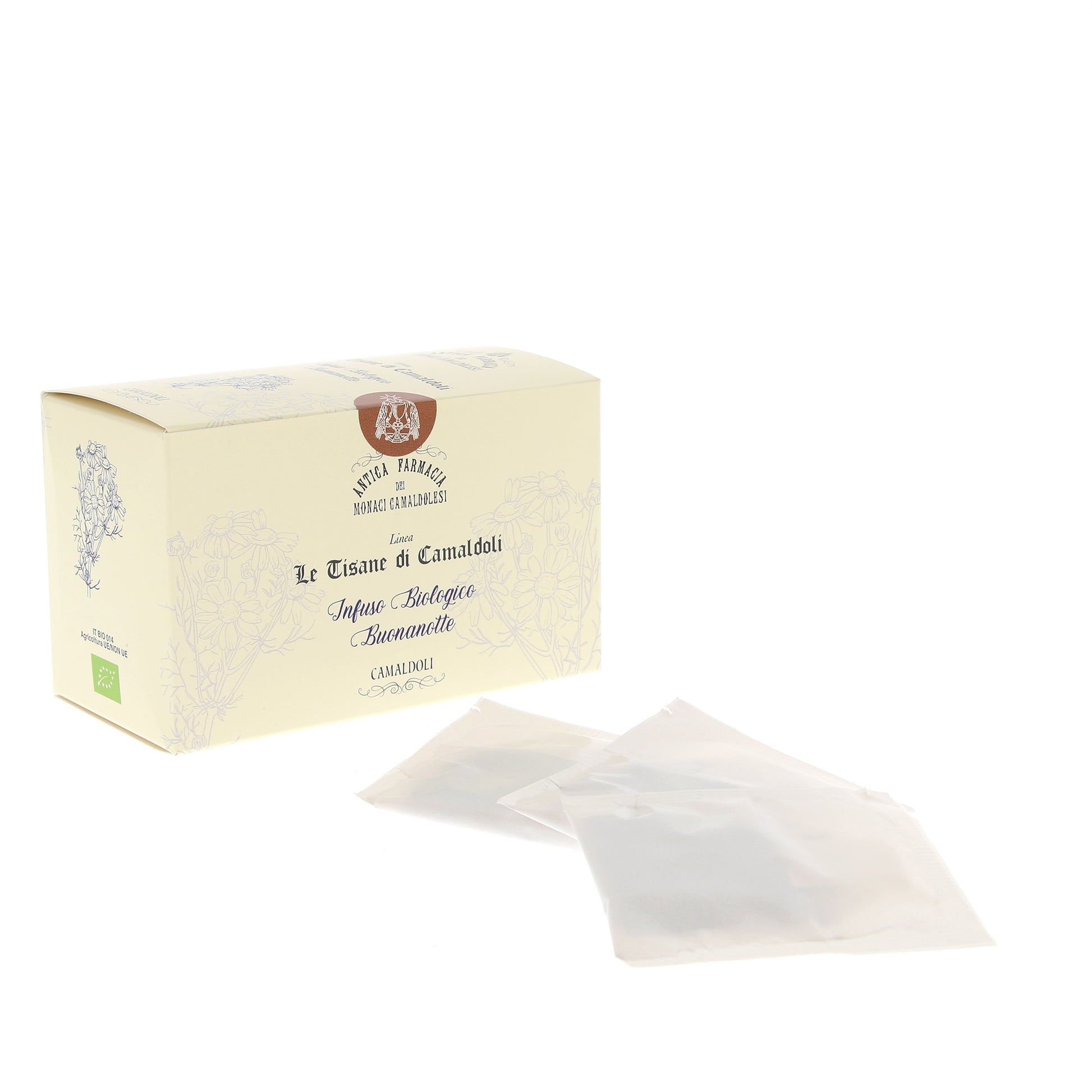 Infuso biologico Buonanotte. 16 filtri