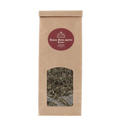 Tisana biologica Menta piperita. Bevanda rinfrescante 70 gr