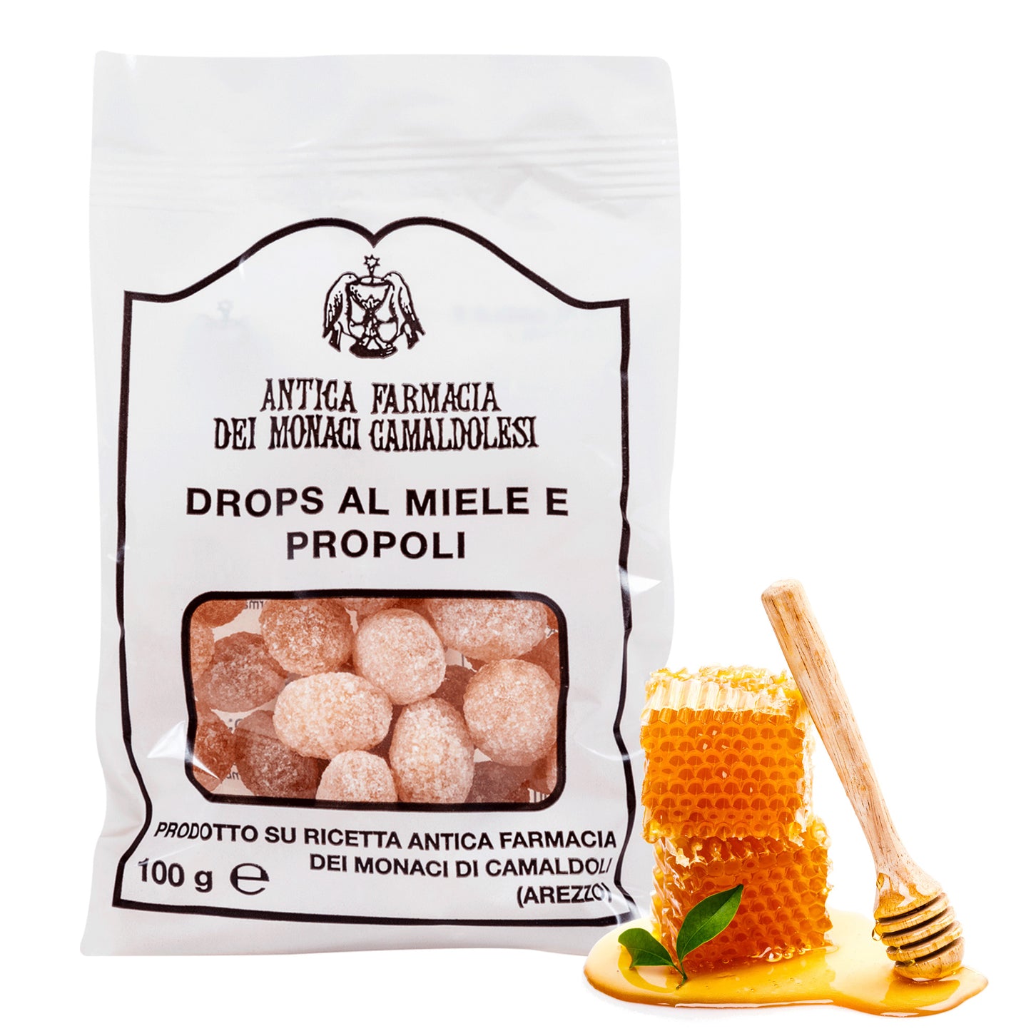 Caramelle al miele e propoli. Confezione da 100 gr
