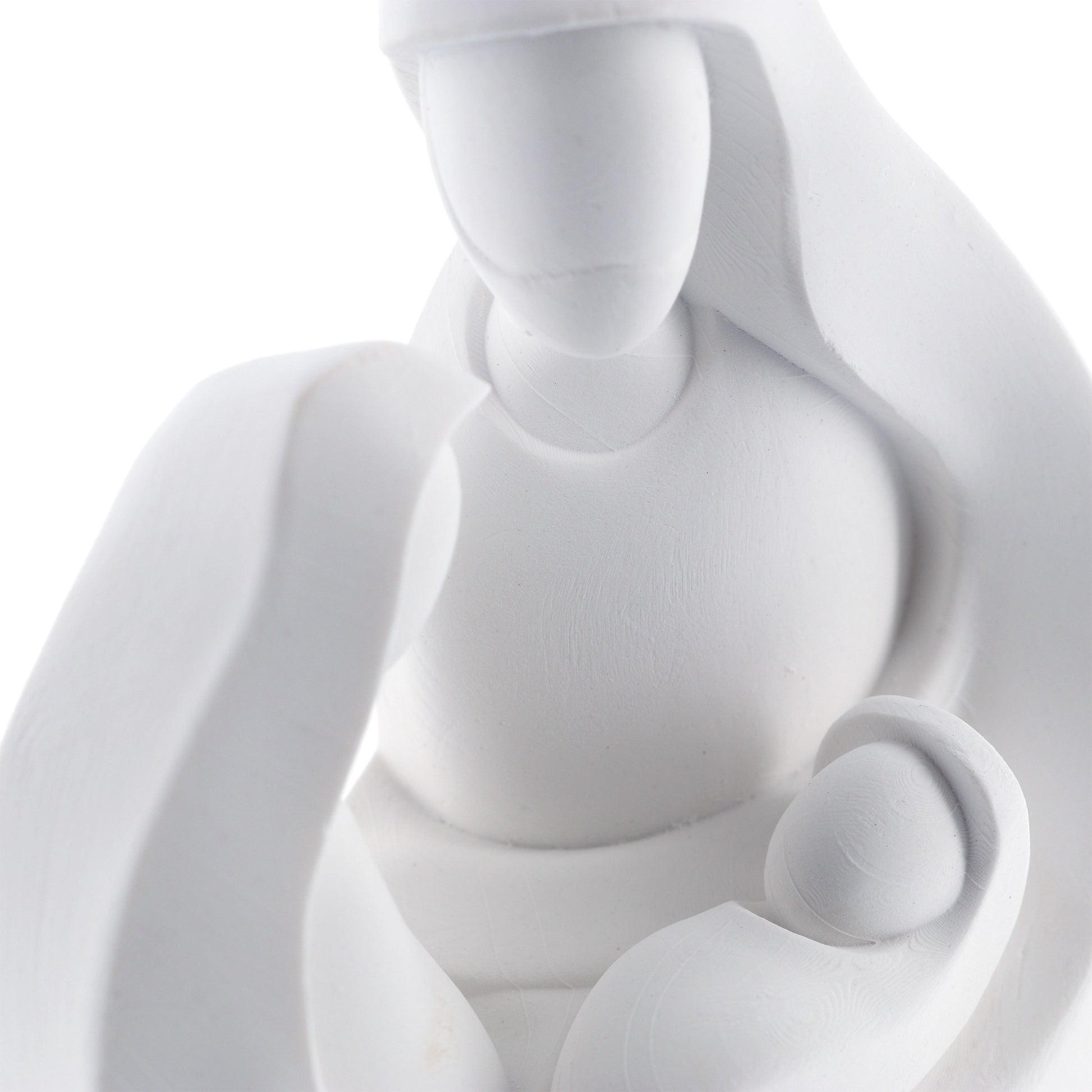 Statua in resina Sacra Famiglia. Altezza 8,5 cm