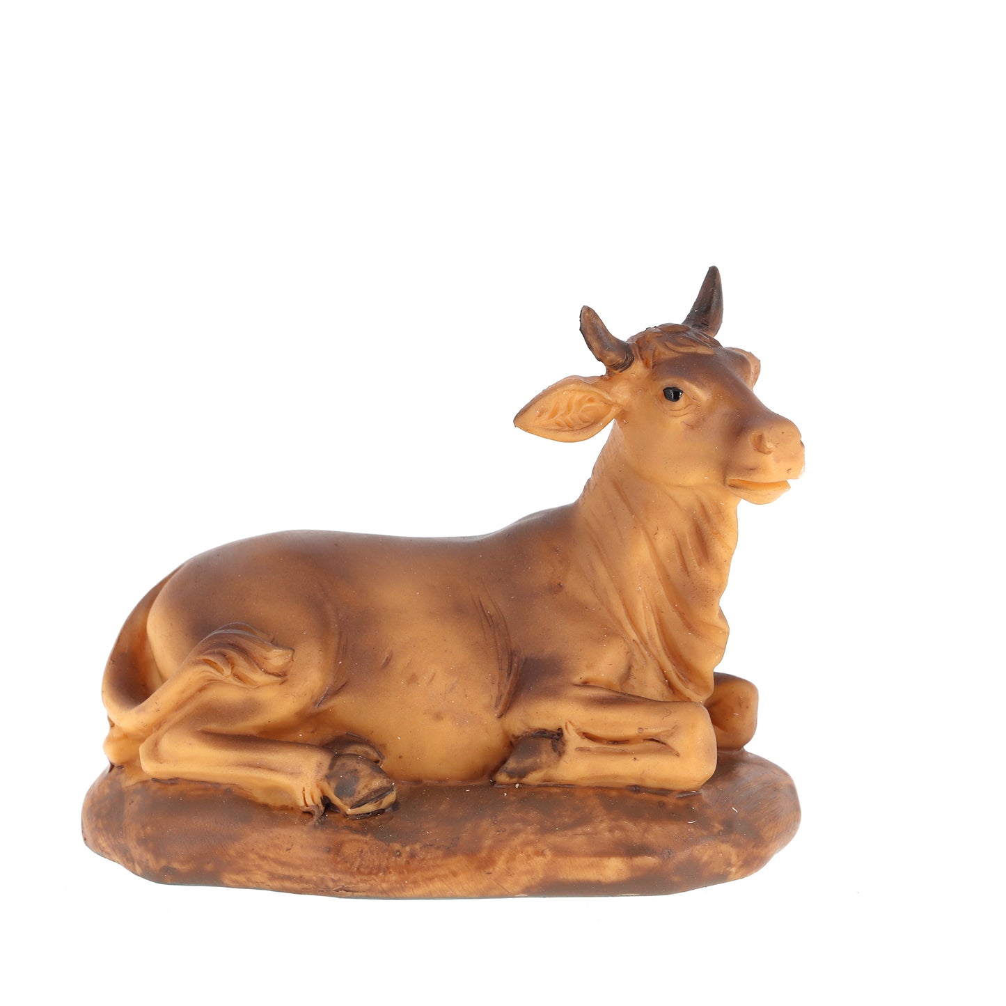 Set presepe composto da 11 soggetti in resina. Altezza 16 cm