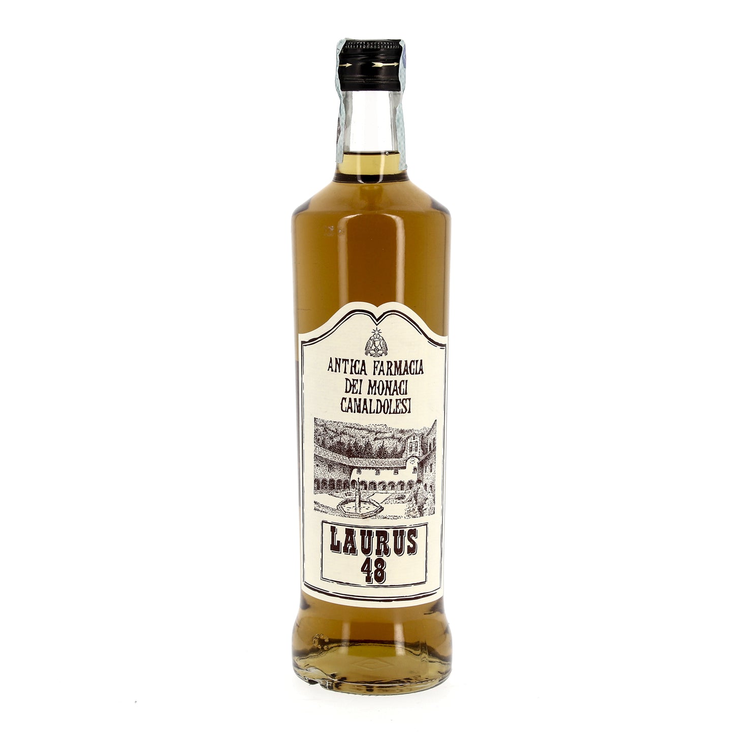 Liquore Laurus 48 in bottiglia da 700 ml - Prodotto dai Monaci Camaldolesi