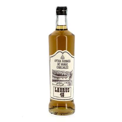 Liquore Laurus 48 in bottiglia da 700 ml - Prodotto dai Monaci Camaldolesi