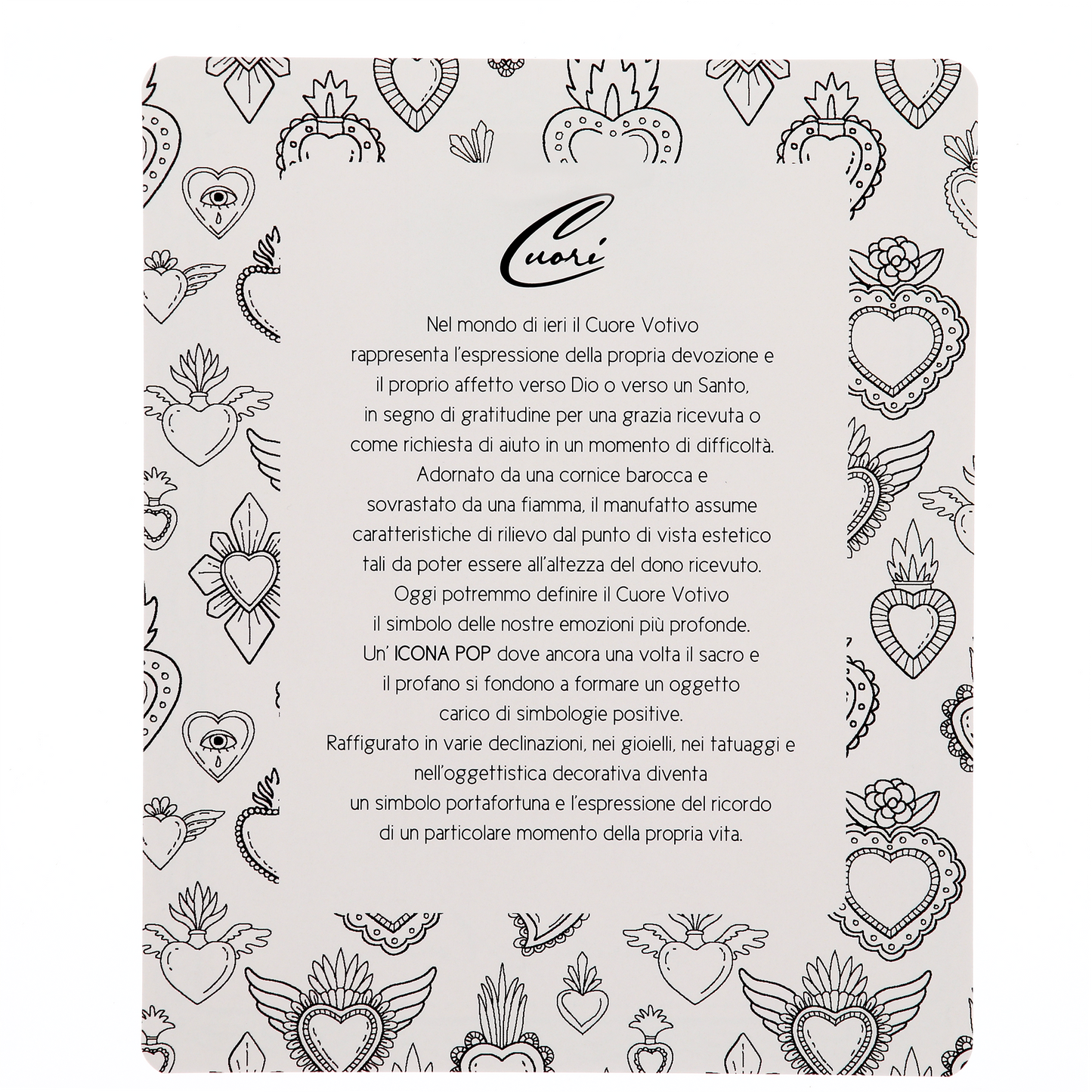 Cuore Votivo moderno in resina argentata. Dimensioni 17,5x21,5 cm