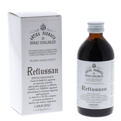 Reflussan sciroppo - integratore alimentare. Confezione da 200 ml