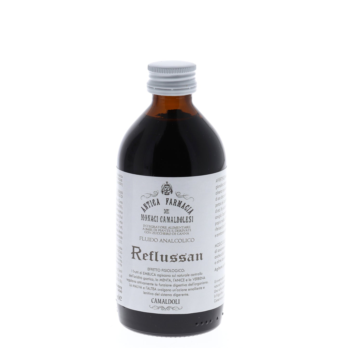 Reflussan sciroppo - integratore alimentare. Confezione da 200 ml
