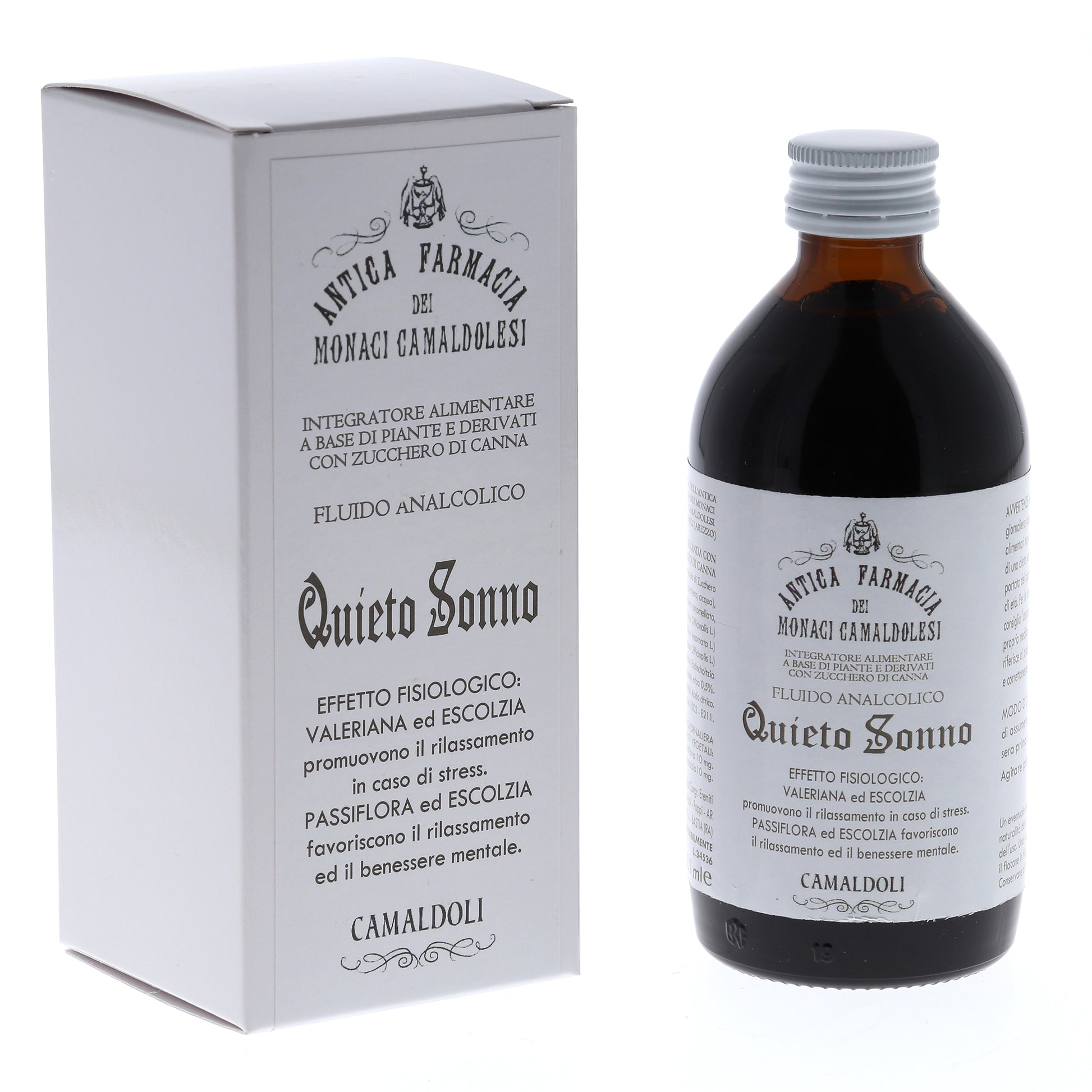 Quieto sonno sciroppo - integratore alimentare. Confezione da 200 ml