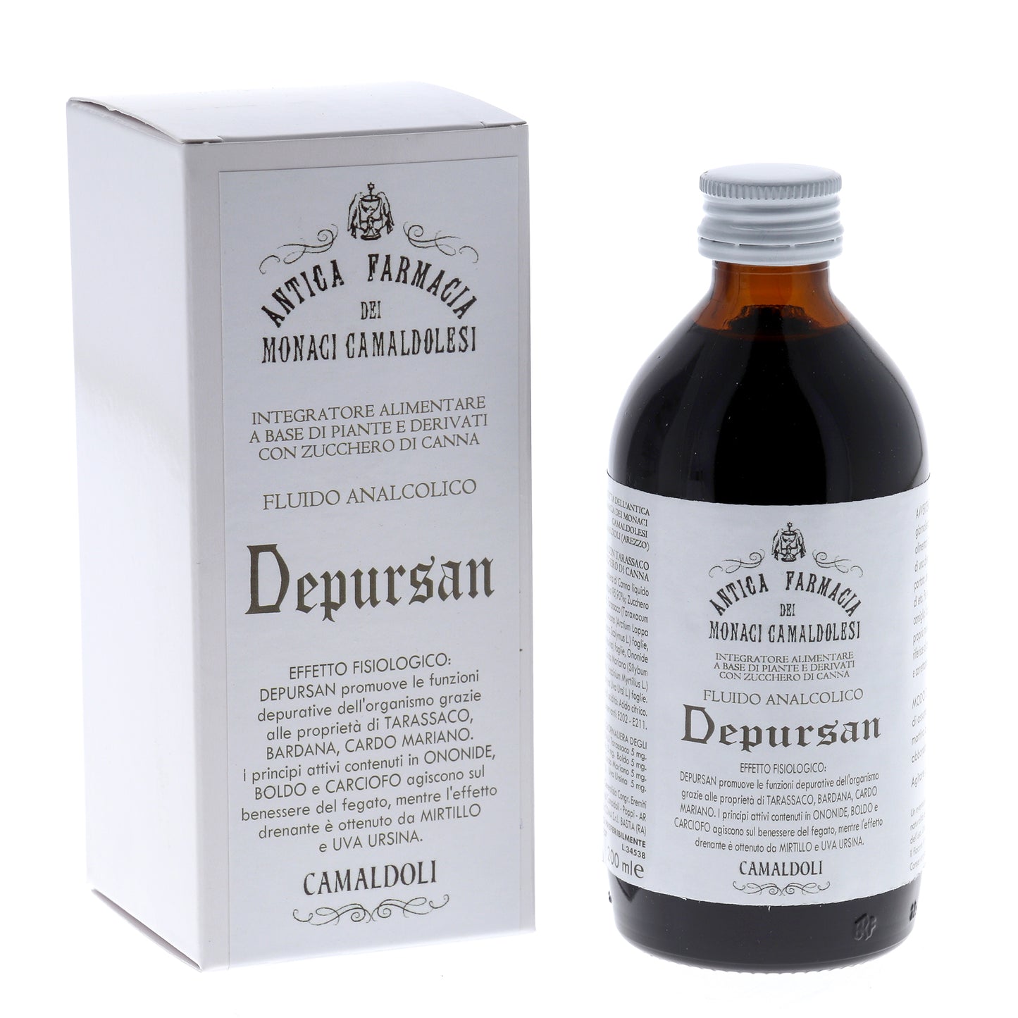 Depursan sciroppo - integratore alimentare. Confezione da 200 ml