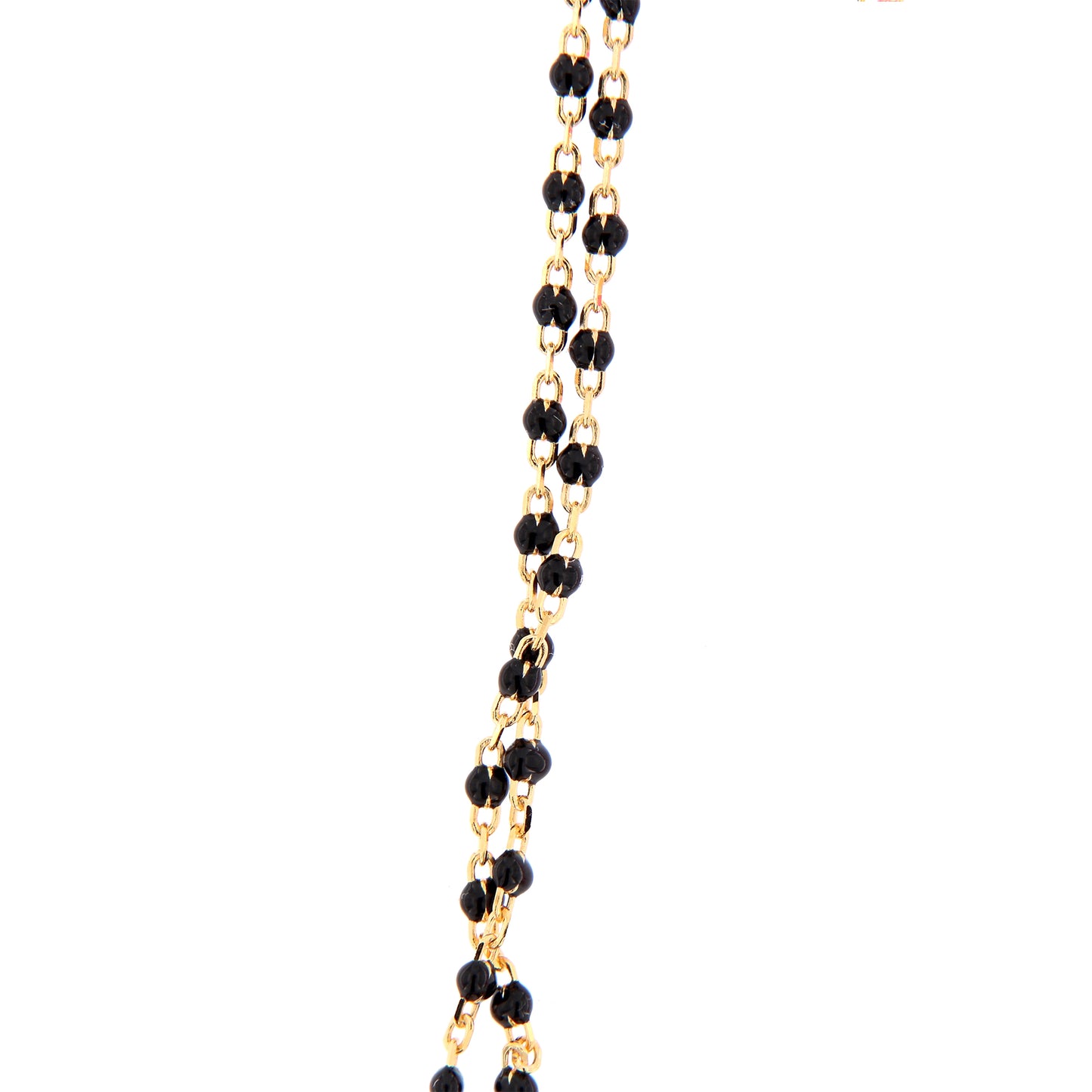 Collana Crucis, croce con zirconi, argento 925 dorato