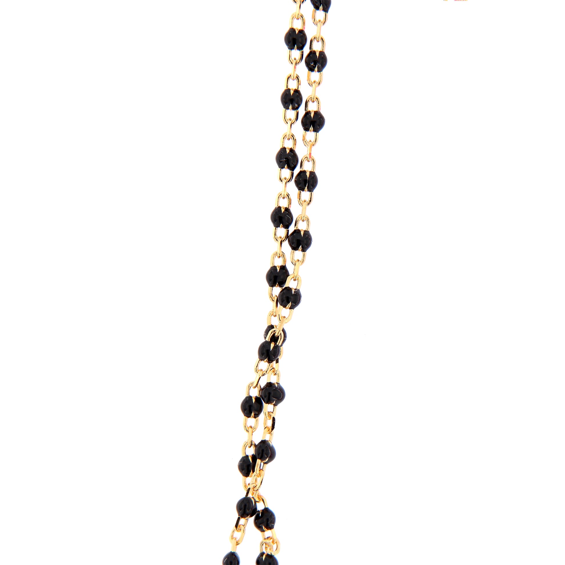 Collana Crucis, croce con zirconi, argento 925 dorato