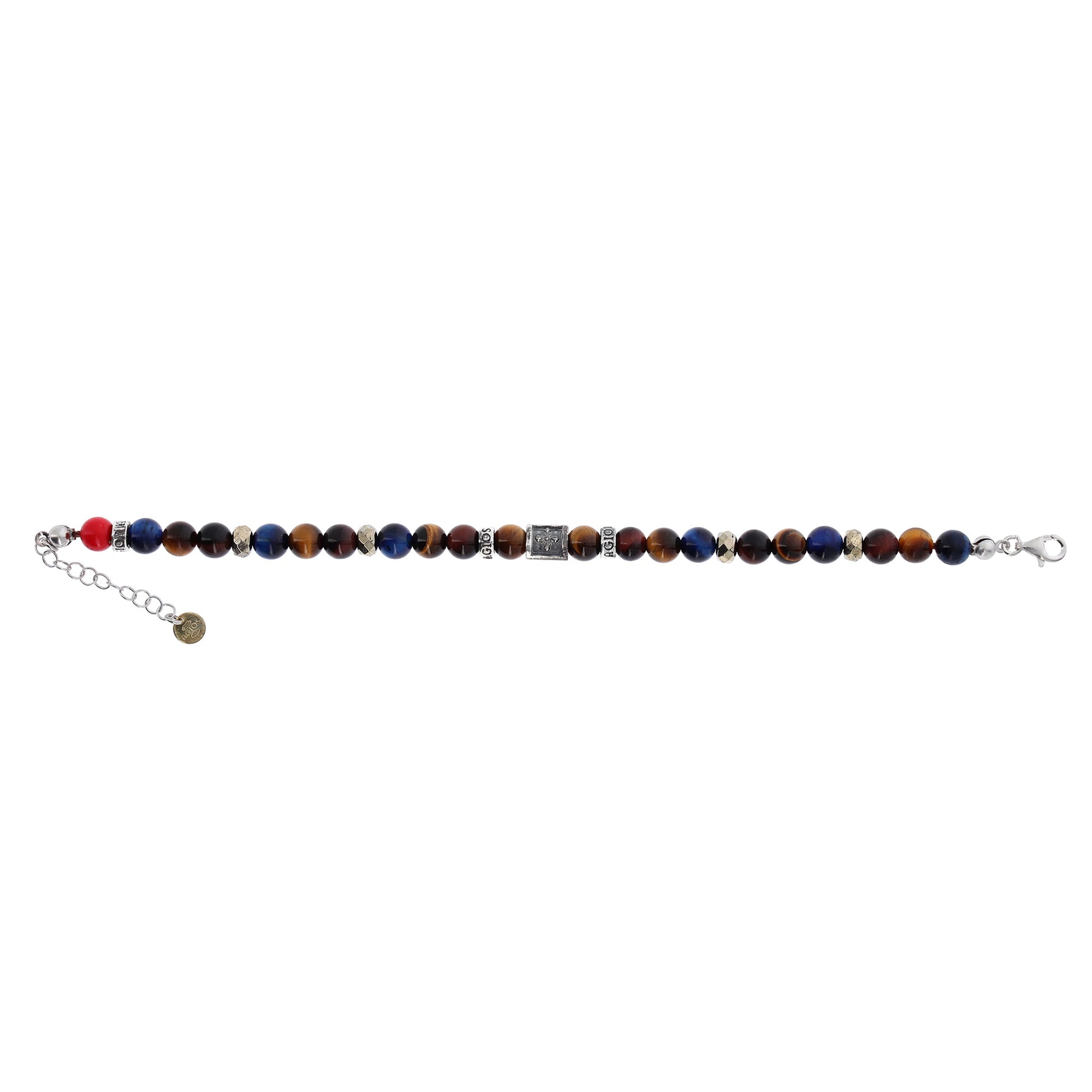 Bracciale Calidum in pietre naturali in argento 925