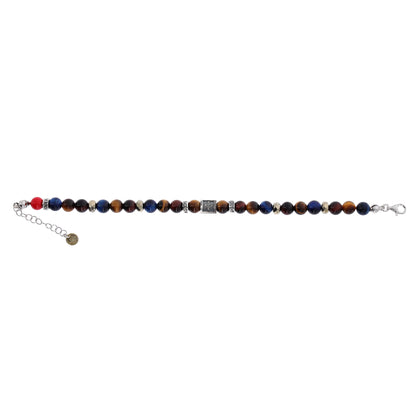 Bracciale Calidum in pietre naturali in argento 925