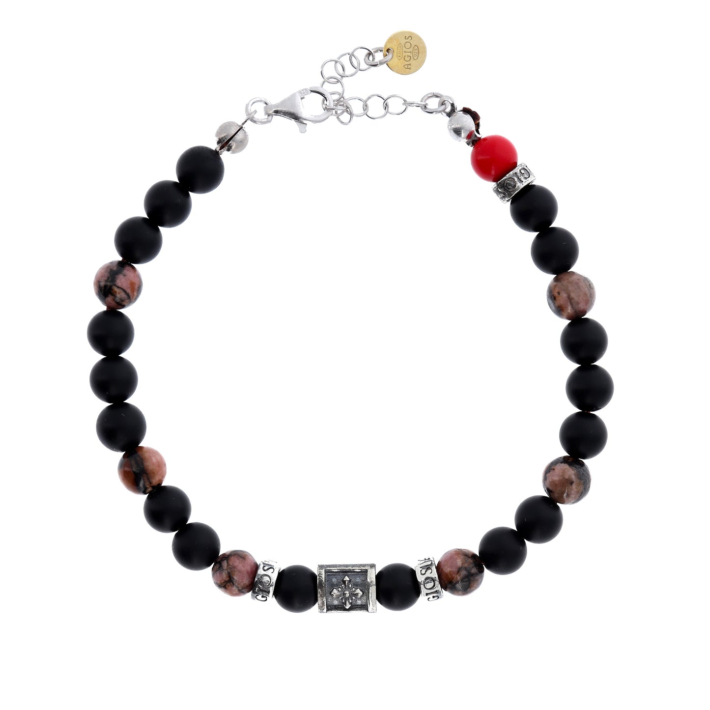 Bracciale Calidum in pietre naturali in argento 925