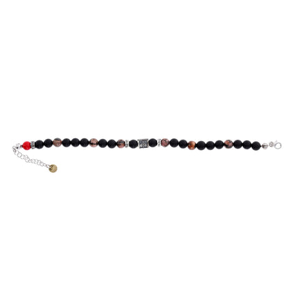 Bracciale Calidum in pietre naturali in argento 925