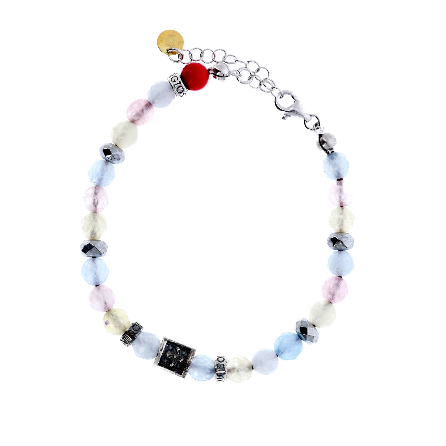 Bracciale Calidum in pietre naturali in argento 925