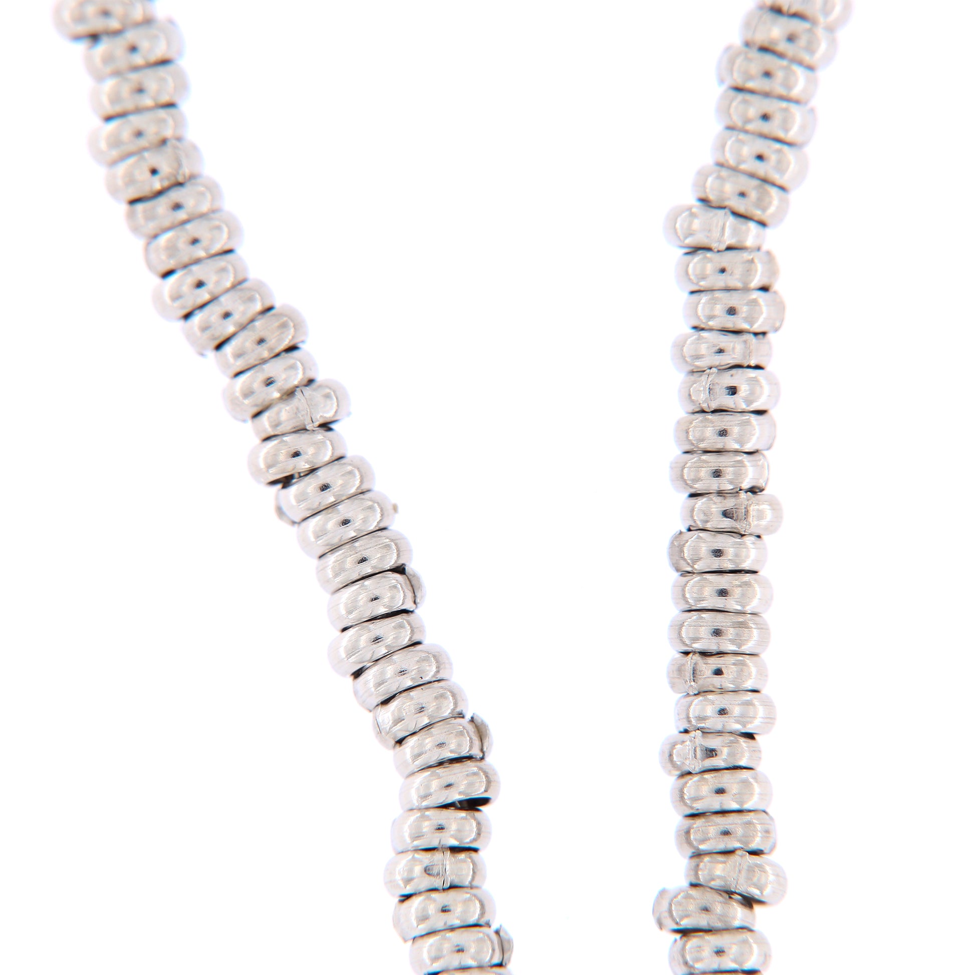 Bracciale Mater C con pendente medaglia Miracolosa smaltata, argento 925 rodiato
