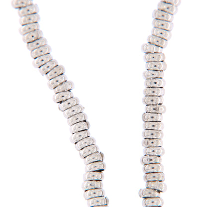 Bracciale Mater C con pendente medaglia Miracolosa smaltata, argento 925 rodiato
