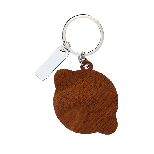 Portachiavi in legno immagine Piccolo Principe. Altezza 9,5 cm
