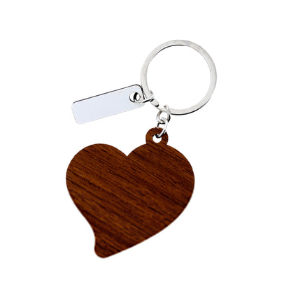 Portachiavi in legno immagine Piccolo Principe. Altezza 9,5 cm