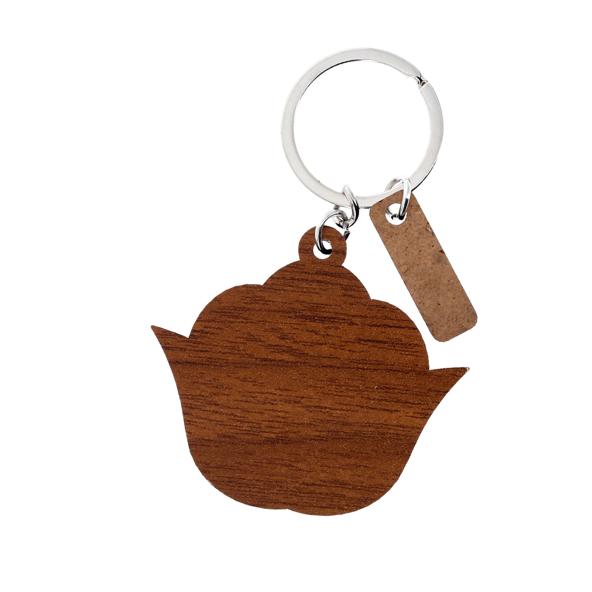 Portachiavi in legno immagine Piccolo Principe. Altezza 9,5 cm