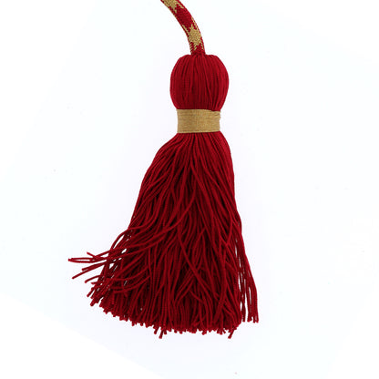 Cingolo bicolore oro per sacerdote in rayon