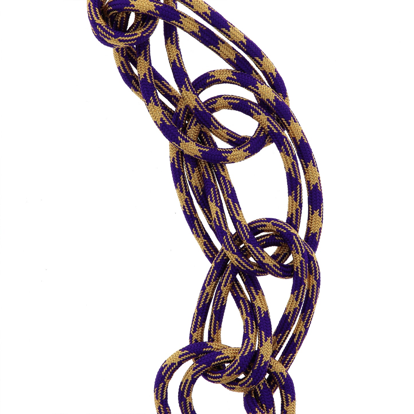 Cingolo bicolore oro per sacerdote in rayon