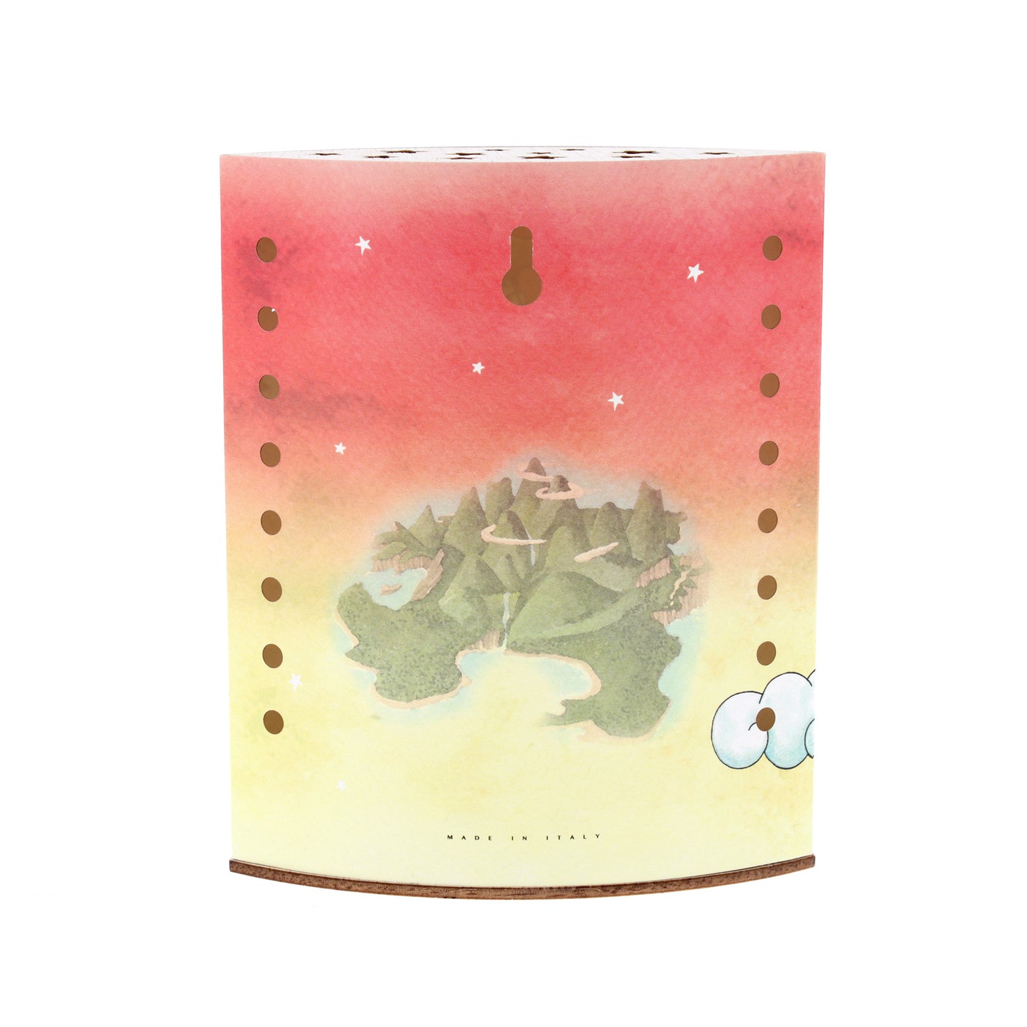 Lampada da compagnia in carta, Peter Pan. Altezza 16 cm