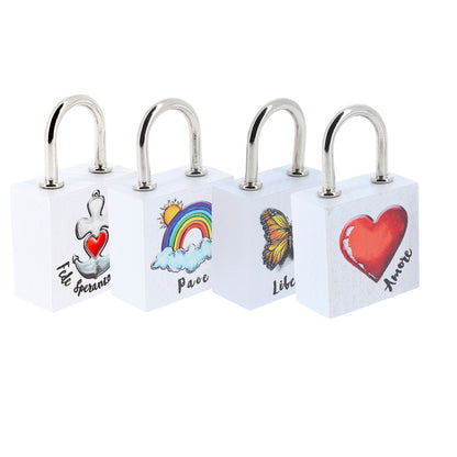 Idee regalo Luck-etti - parole gentili. Con calamita. Dimensioni 5x8,5 cm