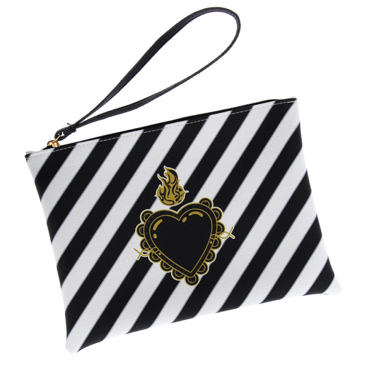Borsa in ecopelle Cuore Votivo. Dimensioni 18x24 cm