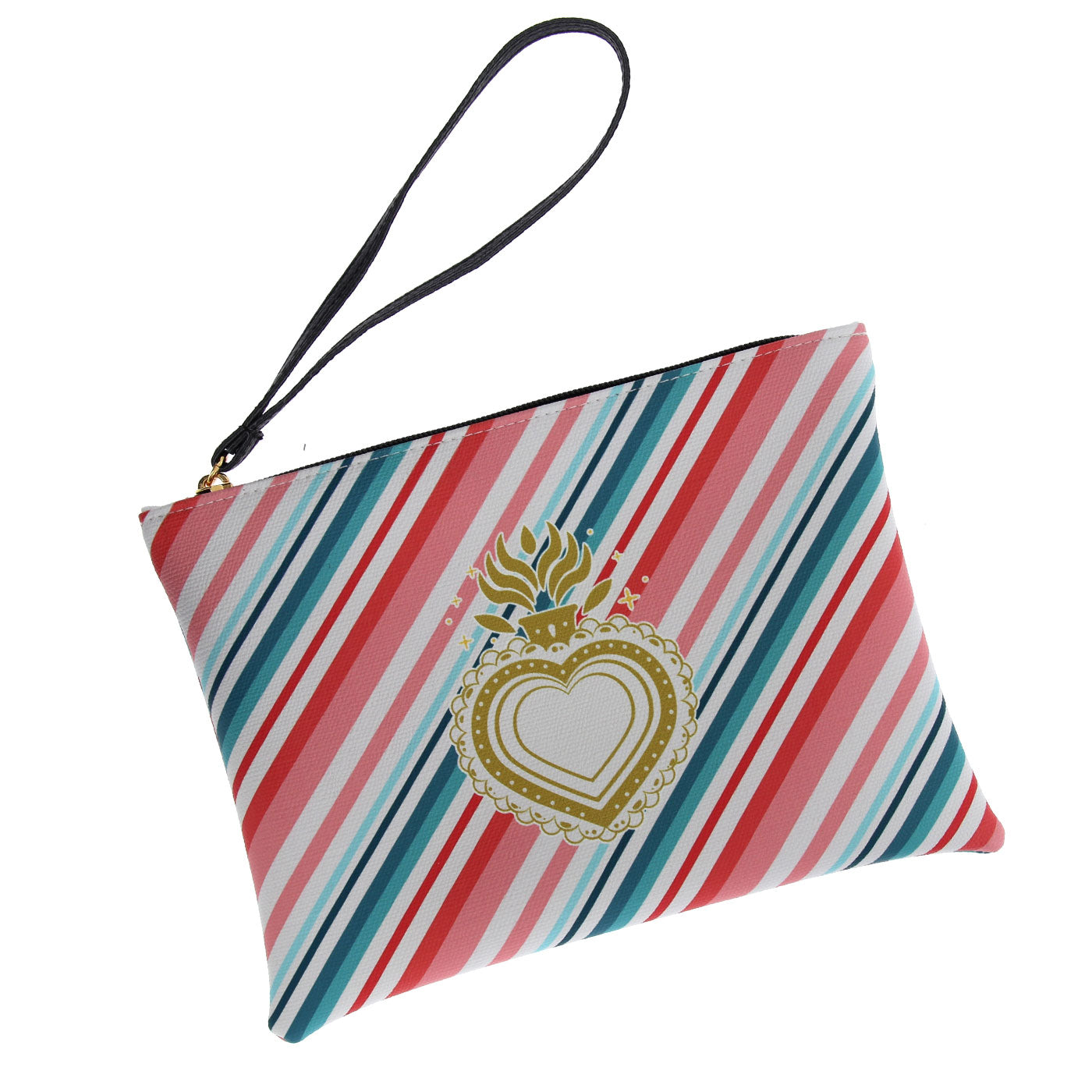 Borsa in ecopelle Cuore Votivo. Dimensioni 18x24 cm