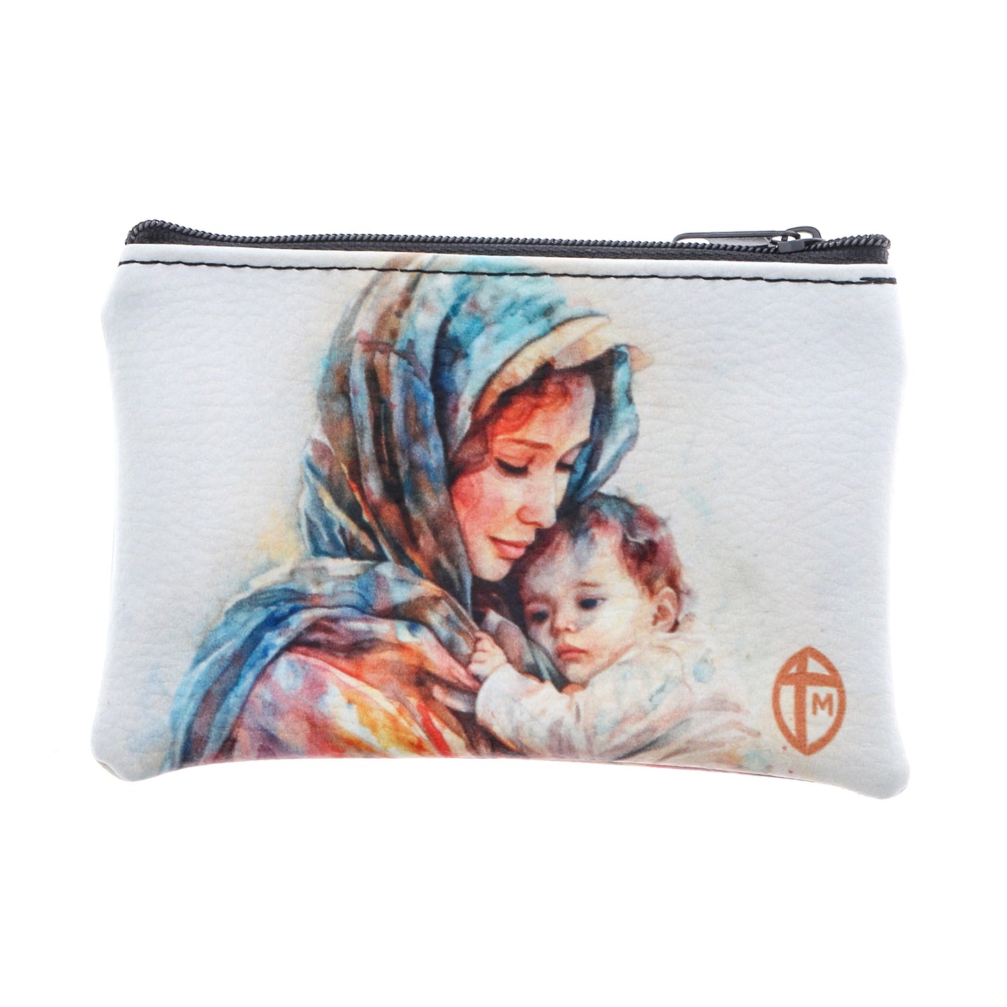 Mini pochette - borsellino in ecopelle. Dimensioni 13x9,5 cm