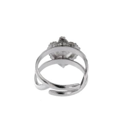 Anello regolabile Cuore Votivo, argento 925