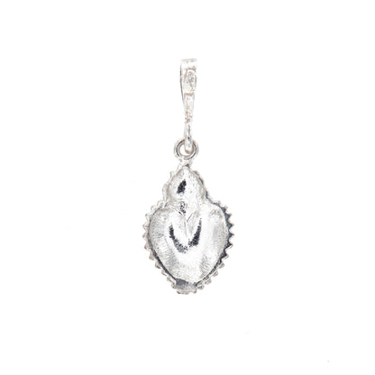 Ciondolo Cuore Votivo, argento 925