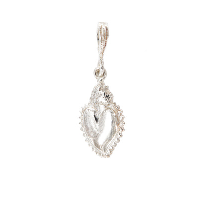 Ciondolo Cuore Votivo, argento 925