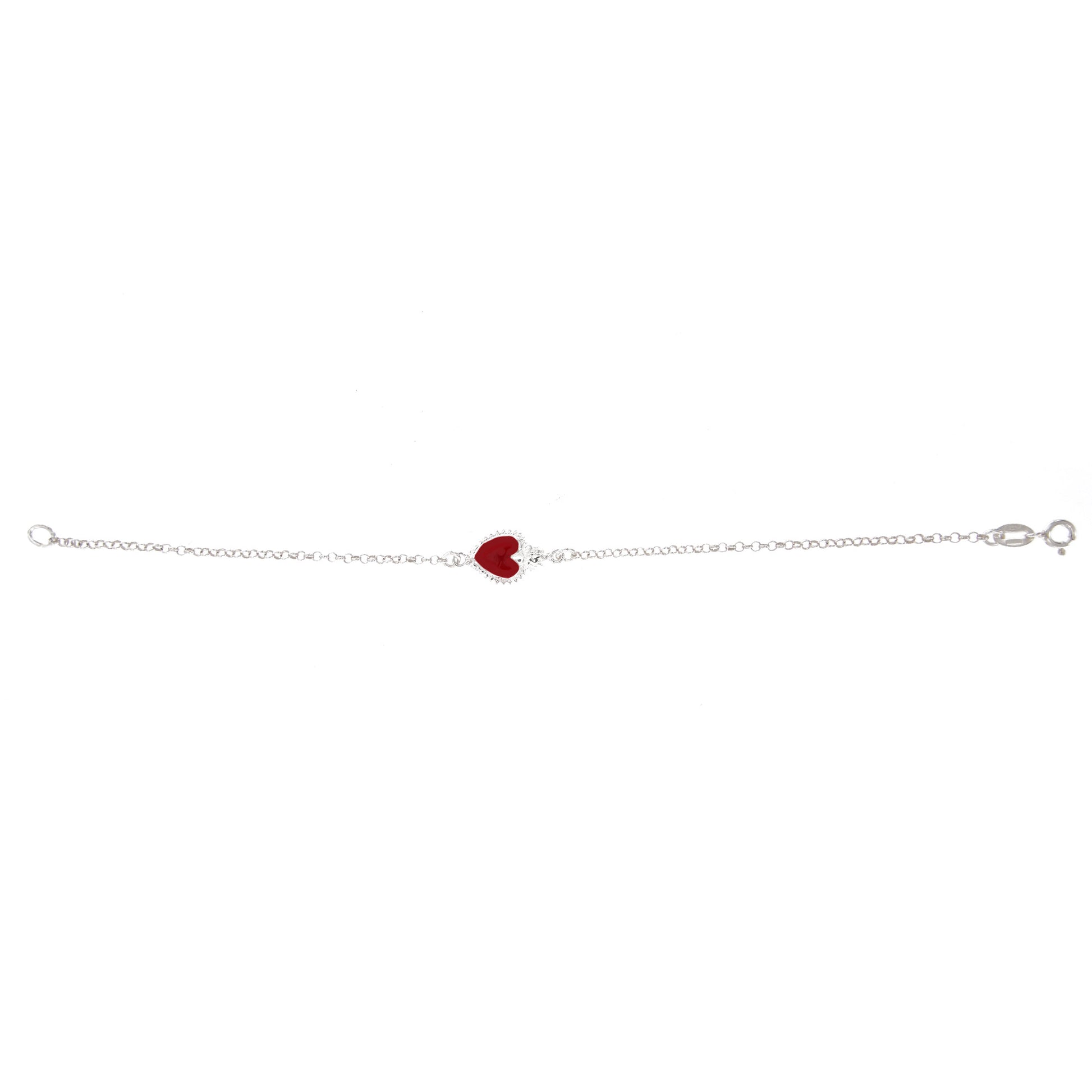 Bracciale Cuore Votivo, argento 925