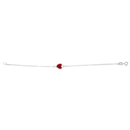 Bracciale Cuore Votivo, argento 925