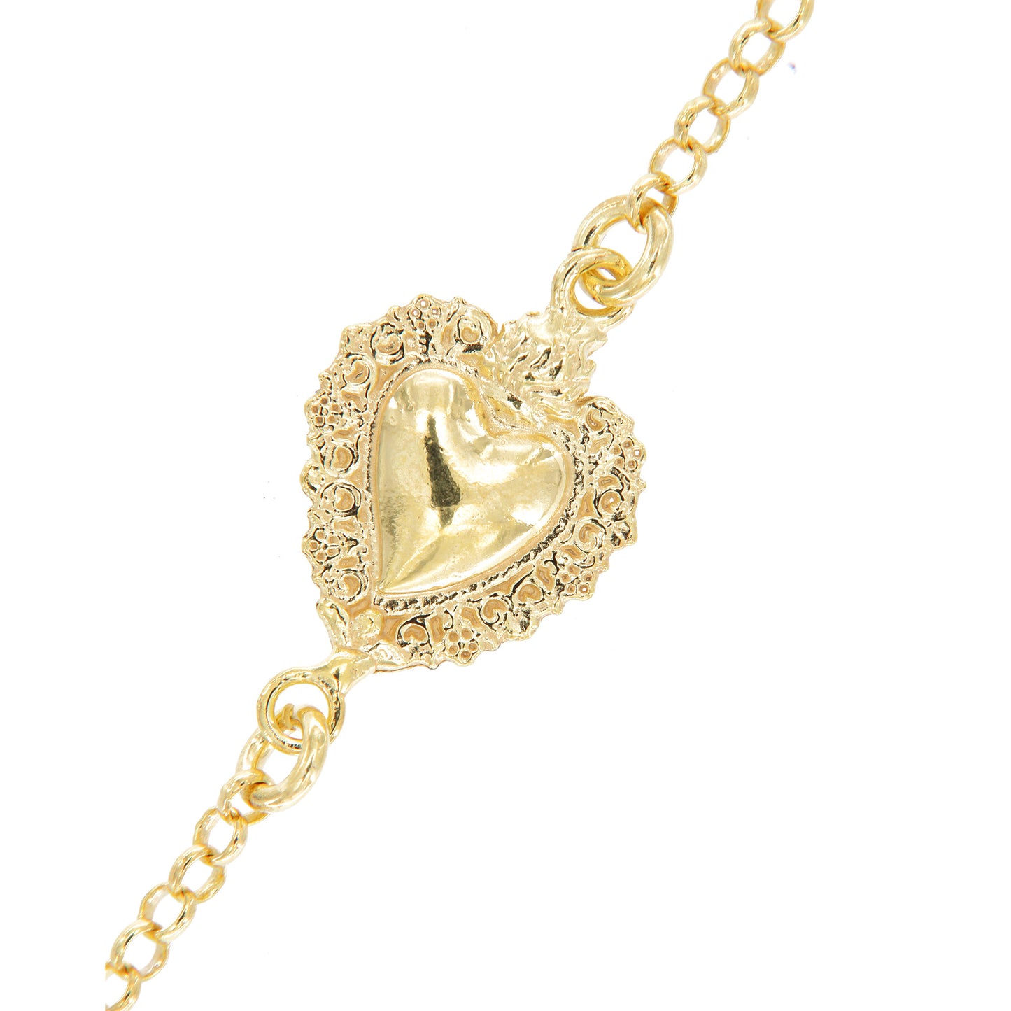 Bracciale Cuore Votivo, argento 925