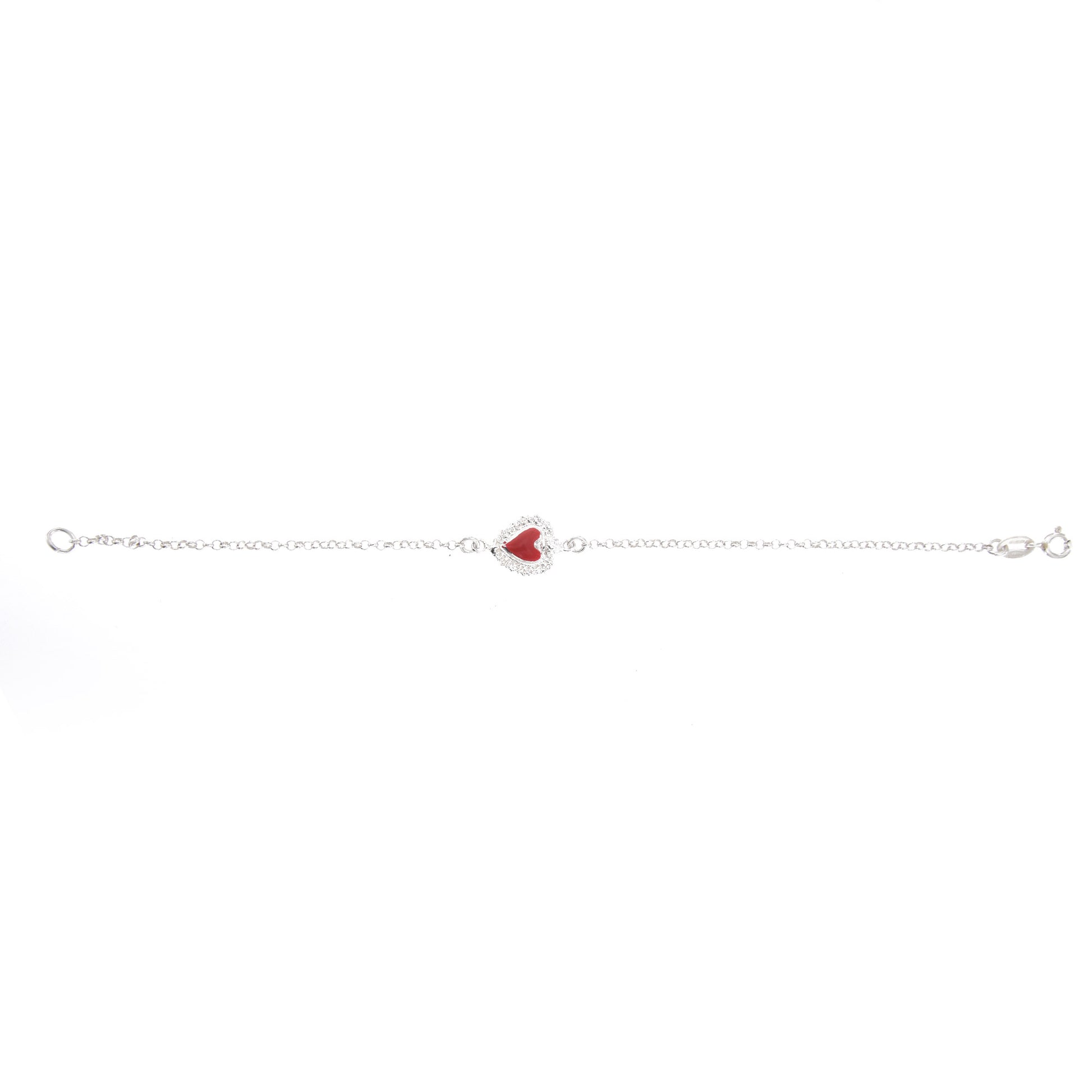 Bracciale Cuore Votivo, argento 925