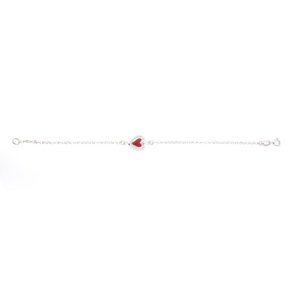 Bracciale Cuore Votivo, argento 925