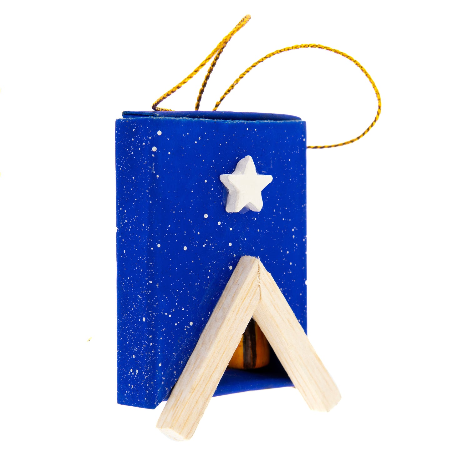 Presepe piccolo in scatolina. Dimensioni 5,2x3,8 cm