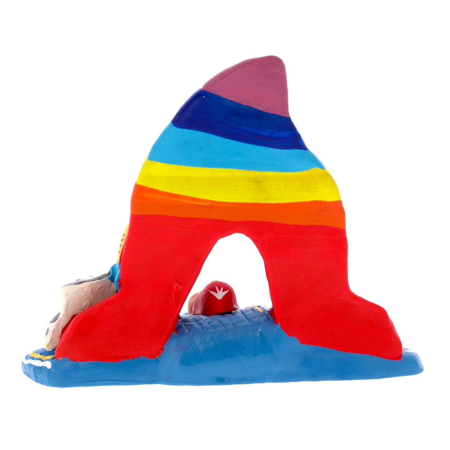 Presepe della Pace. Dimensioni 8,4x10,2 cm