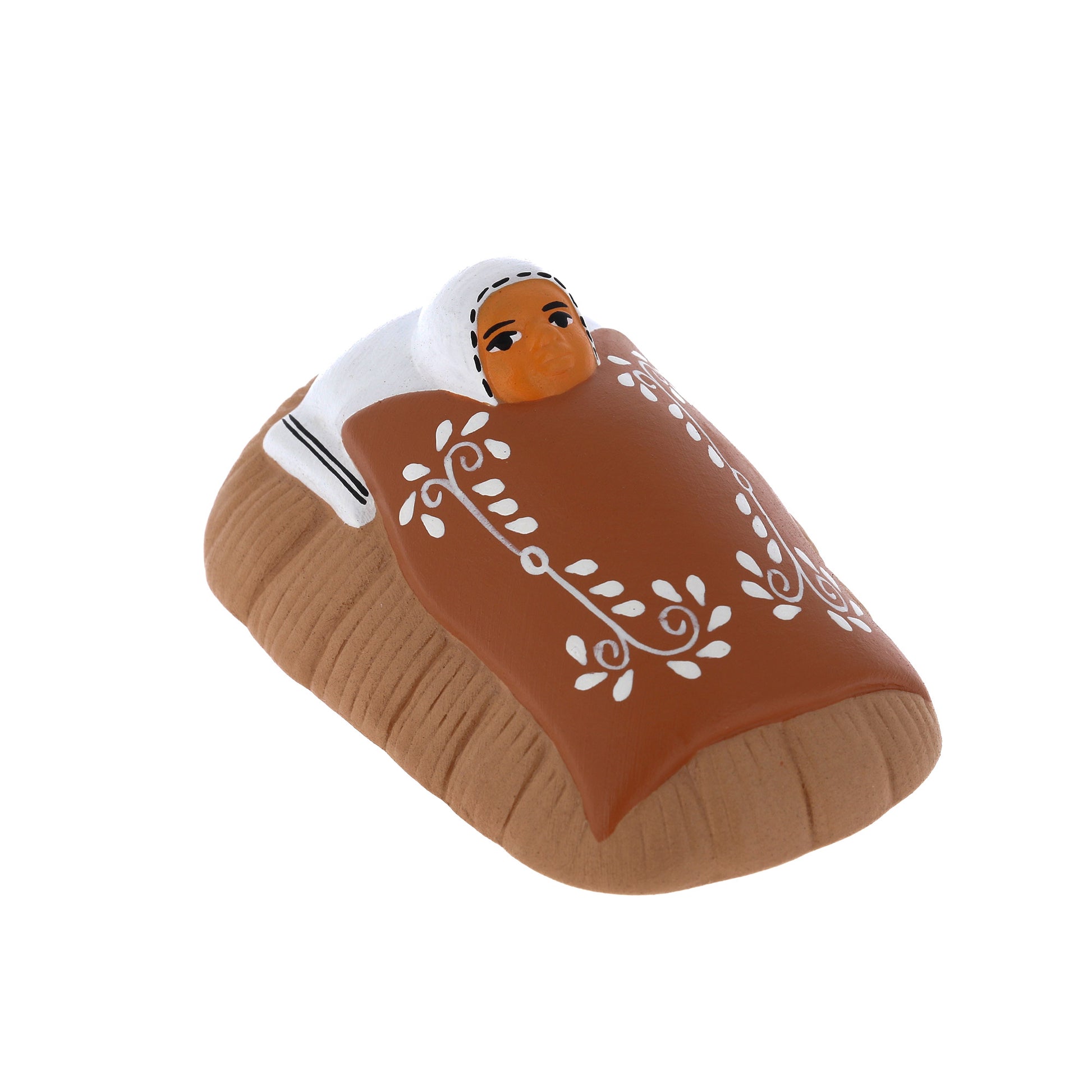 Presepe composto da 5 pezzi. Altezza 11 cm