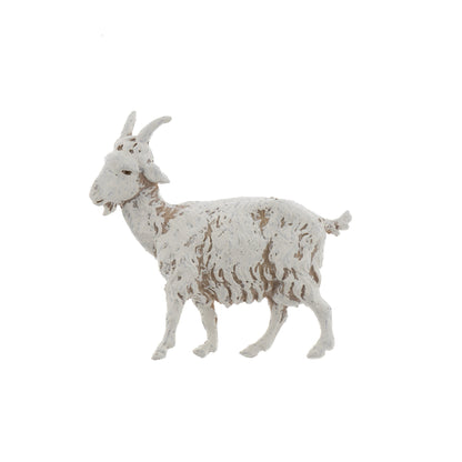 Confezione pecore, capra e cane pastore, in plastica. 8 pezzi. Altezza 4 cm