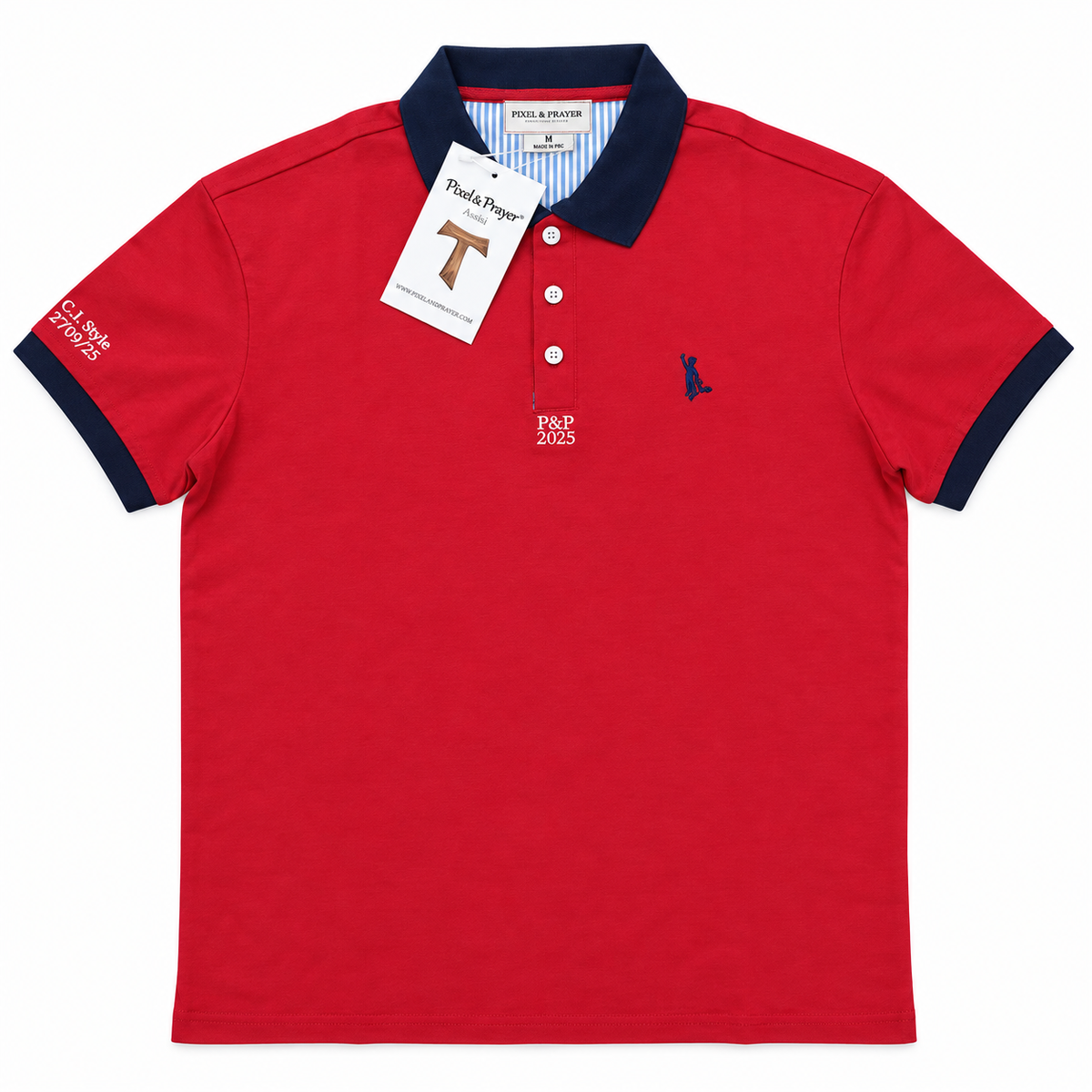 Maglia Polo San Carlo Acutis 100% Cotone
