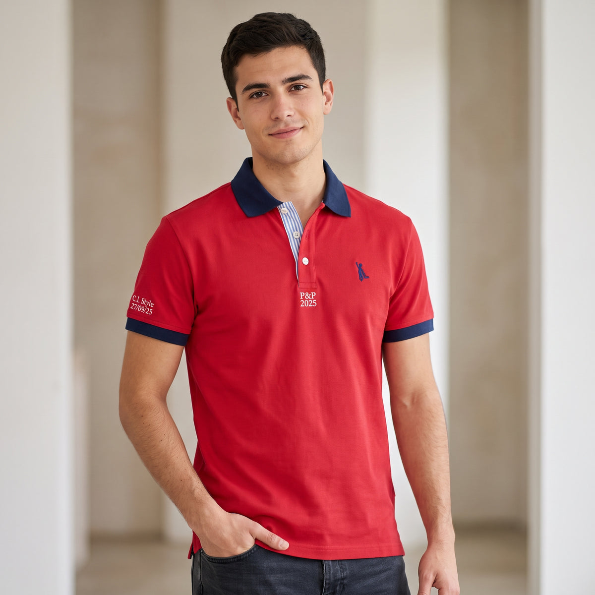 Maglia Polo San Carlo Acutis 100% Cotone