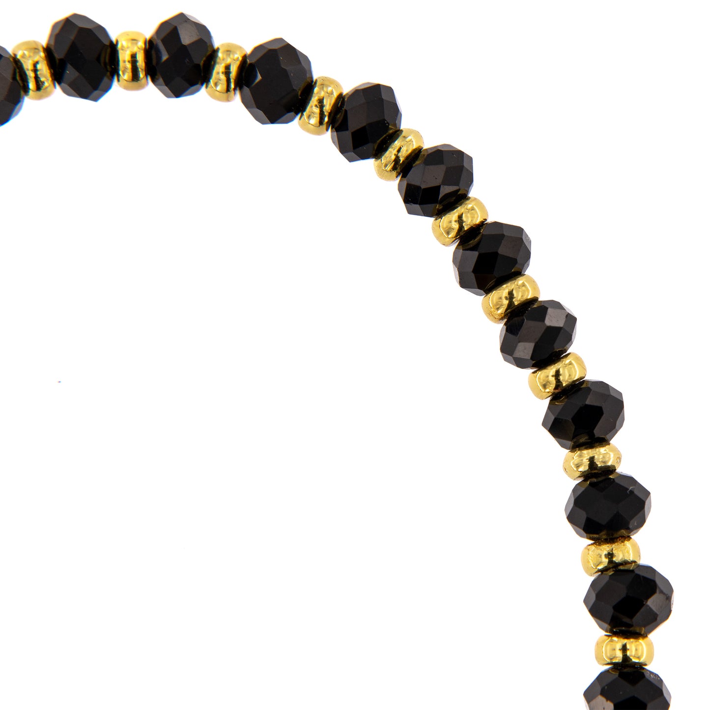Bracciale devozionale dorato nero con rosa e cuore Medaglia Miracolosa